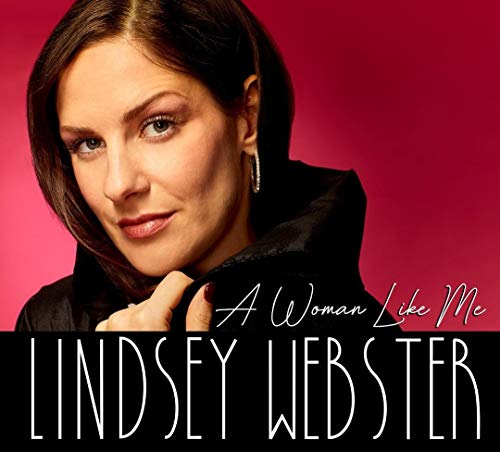 Lindsey Webster album cover, portrait of a woman with dark hair.