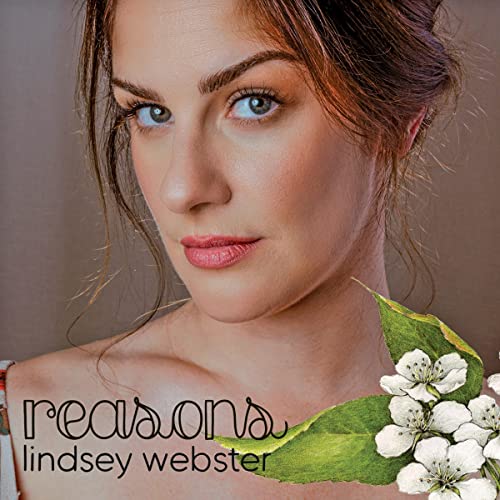 CD cover for Lindsey Webster’s “Reasons” featuring a portrait of the artist.