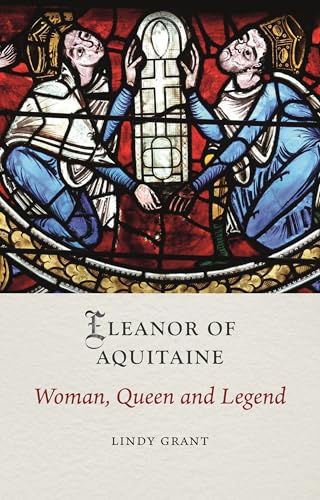 Book cover depicting medieval stained glass and the title "Eleanor of Aquitaine.