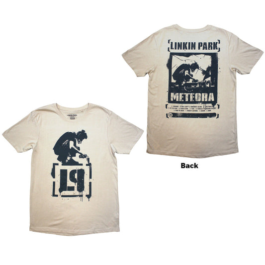 Placeholder image of a gray t-shirt, likely for Linkin Park's Meteora album.