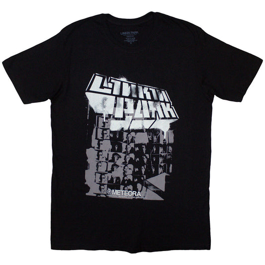 Linkin Park t-shirt, XX-Large, with a spray paint collage design.