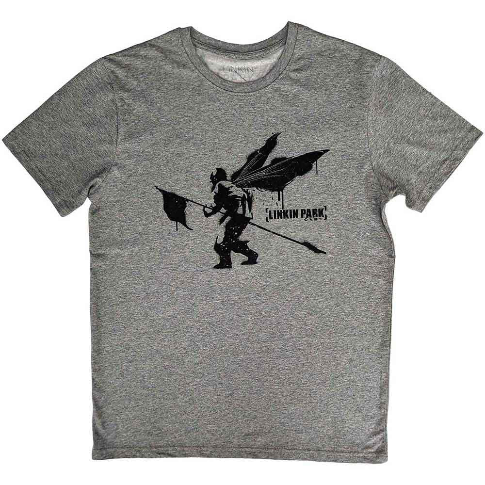 Black t-shirt with Linkin Park's "Street Soldier" design, size XX-Large.