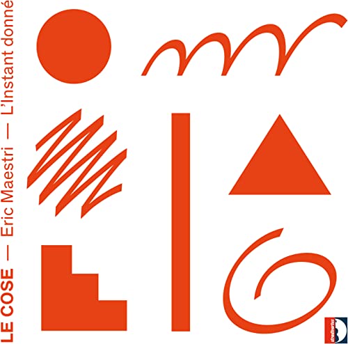 CD cover with abstract orange shapes and vertical text on a white background.