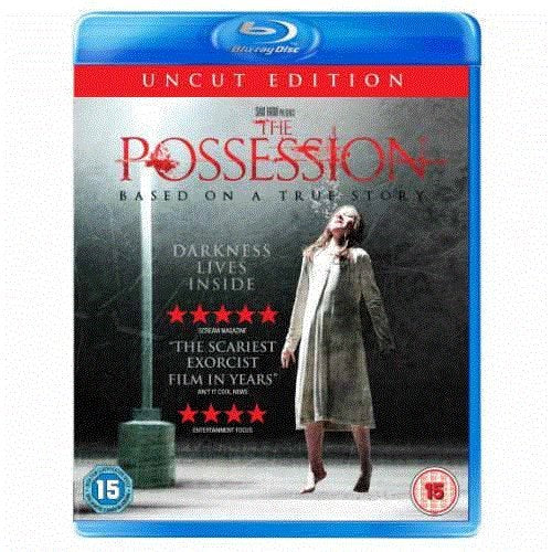 DVD cover for horror film "The Possession" featuring a woman and candle.