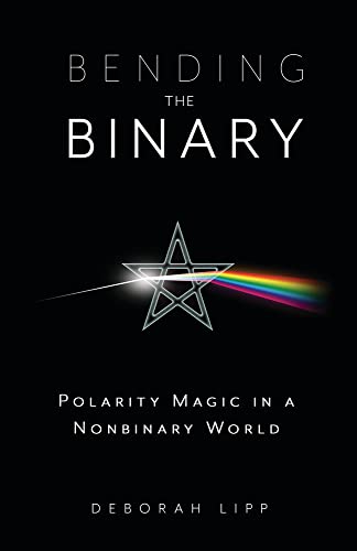 Book cover: black background, white text, rainbow arc, and star symbol.