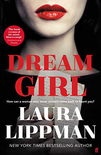Book cover for "Dream Girl" featuring a woman’s red lips and bold text.