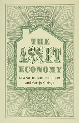 Book cover for "The Asset Economy" with a house and dollar sign.