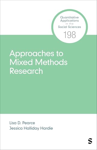 Book cover: "Approaches to Mixed Methods Research" by Pearce and Hardie.