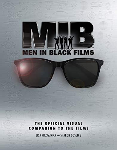 “Men in Black” book cover with sunglasses and silhouetted agents.