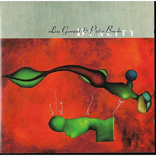 CD cover for Lisa Gerrard’s “Duality” featuring abstract organic shapes.