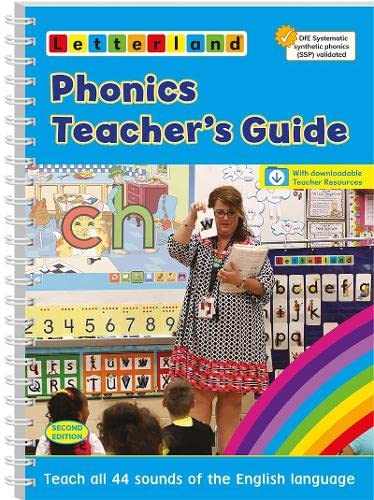 Phonics Teacher's Guide (2nd Edition) cover with teacher and students.