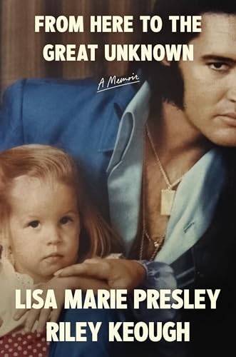 Book cover featuring Lisa Marie Presley as a child with Elvis.