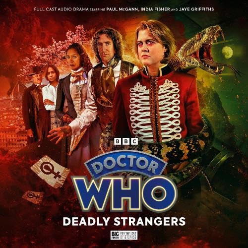 Doctor Who audio drama cover featuring the Eighth Doctor and companions.