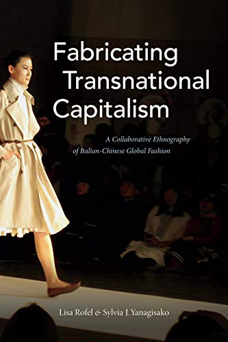 Book cover featuring a fashion show with a model on a runway.