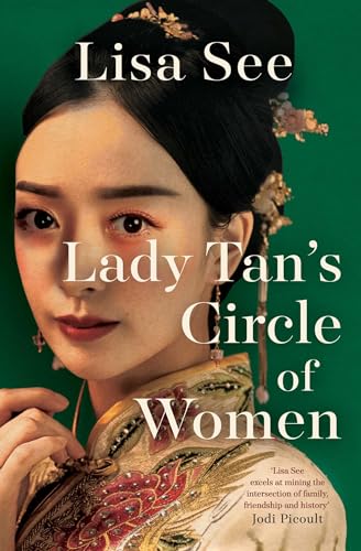 Book cover featuring a portrait of a woman in traditional attire against green background.