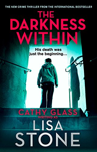 Book cover: person walking toward bright light at end of dark stairs.