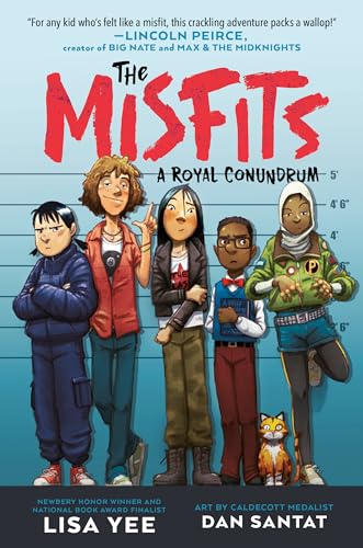Book cover featuring five diverse children and a small orange cat.