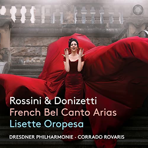 CD case featuring opera singer Lisette Oropesa, with text details.