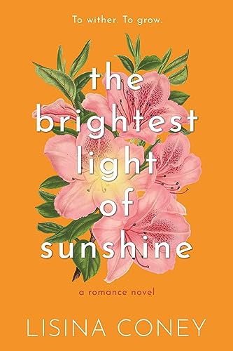 Book cover with pink azalea flowers and white title text.