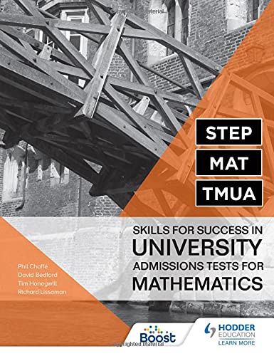 Book cover featuring a wooden bridge with title STEP, MAT, TMUA and author names.