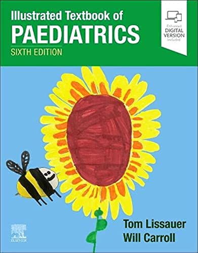 Cover of "Illustrated Textbook of Paediatrics" sixth edition with a sunflower.