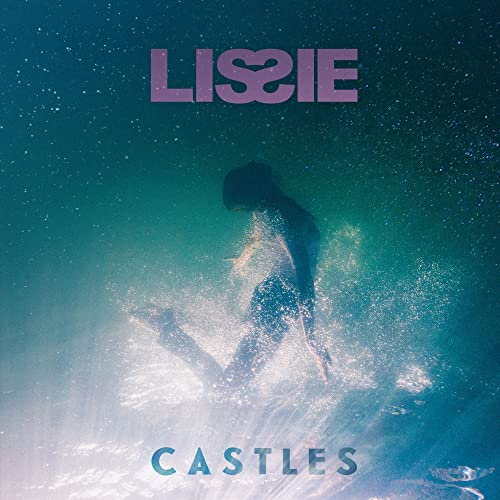 CD cover for Lissie’s “Castles” featuring a silhouetted figure in water.