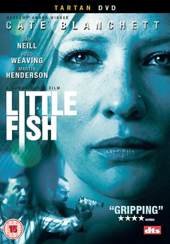 “Little Fish” DVD cover featuring Cate Blanchett’s close-up portrait.