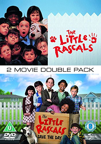 DVD cover for "The Little Rascals" 1 & 2, featuring child actors.