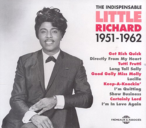 CD cover featuring a portrait of Little Richard, 1951-1962 compilation.