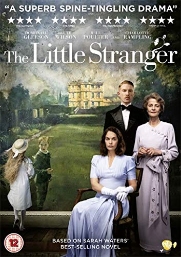 DVD cover for "The Little Stranger" featuring actors and a large house.