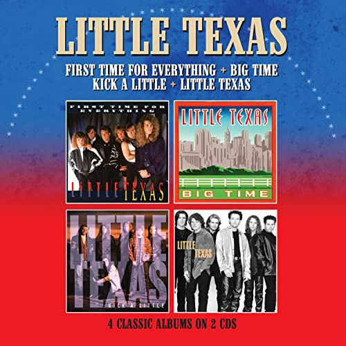CD cover for Little Texas’s “First Time For Everything” with album art.
