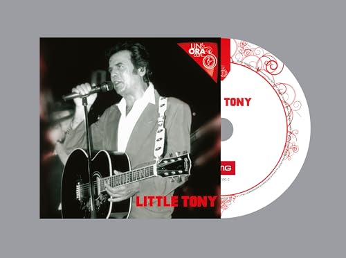 Little Tony album cover with artist performing and included CD.