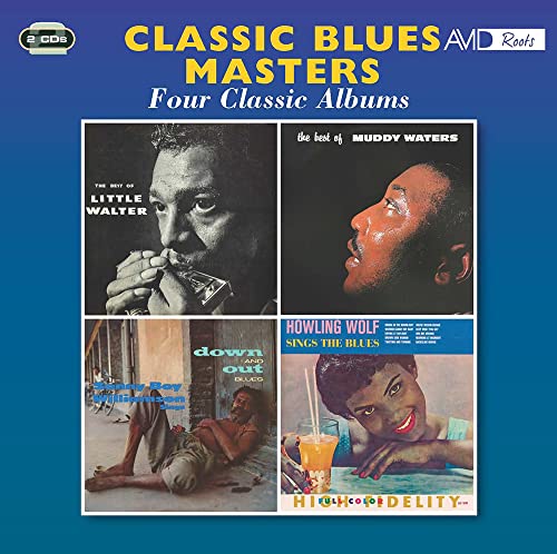 CD cover featuring portraits of Little Walter, Muddy Waters, and Howlin’ Wolf.