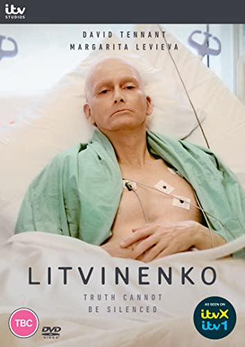 DVD cover featuring David Tennant as a sick man in a hospital bed.