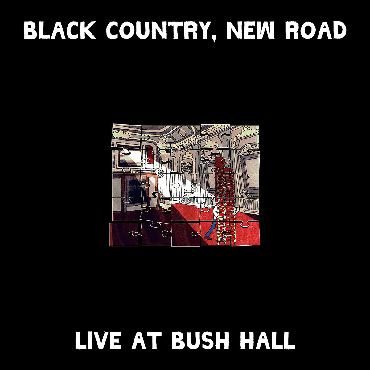 Black Country, New Road album cover: a jigsaw puzzle of an ornate room.
