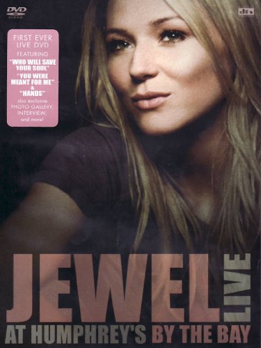 DVD cover featuring singer Jewel, with text "Live At Humphreys.