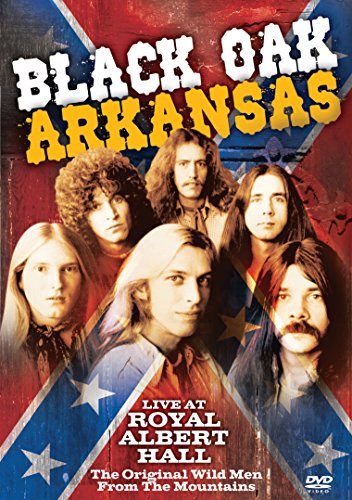 Black Oak Arkansas "Live At Royal Albert Hall" DVD cover with band photo.
