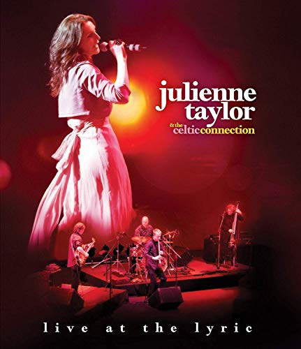 "Blu-ray cover featuring a woman singing on stage with a band behind her."