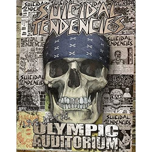 Suicidal Tendencies DVD cover featuring a skull with a bandanna.