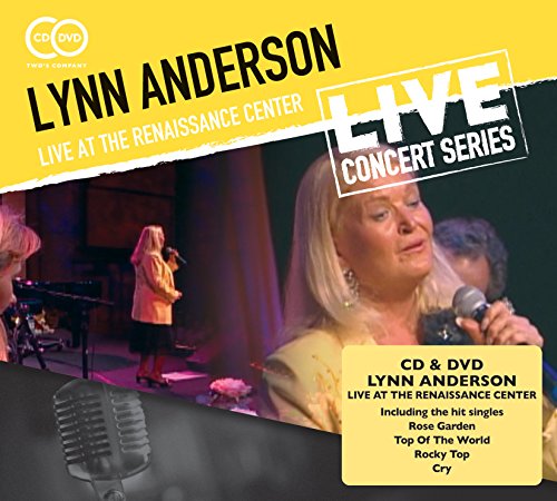 DVD cover for Lynn Anderson's "Live At The Renaissance" concert.
