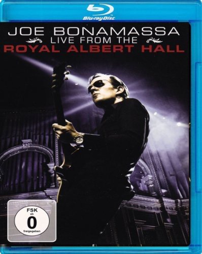 Blu-ray case for Joe Bonamassa’s “Live From The Royal Albert Hall” concert.