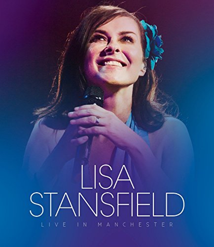 Lisa Stansfield singing into a microphone on a DVD cover.