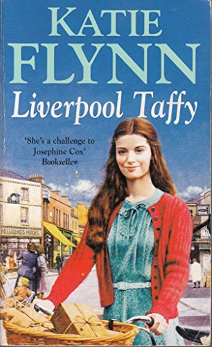Vintage book cover: woman with bicycle, Liverpool street scene, 1980s.