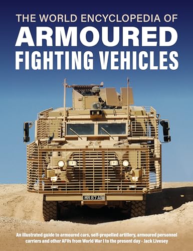 Book cover featuring a tan armoured vehicle on a desert background with white text.