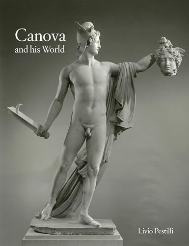 Book cover with Antonio Canova image, likely with art or sculpture background.
