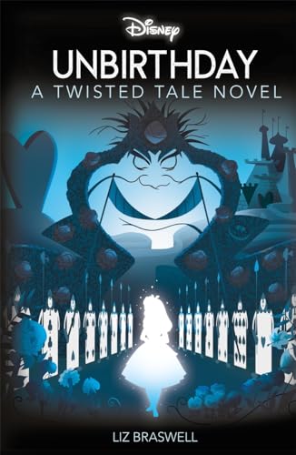 Book cover showing Alice standing before the Queen of Hearts and playing card soldiers.
