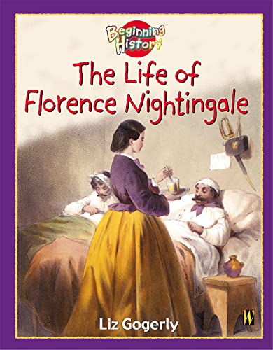 Book cover depicting Florence Nightingale tending to a sick soldier.