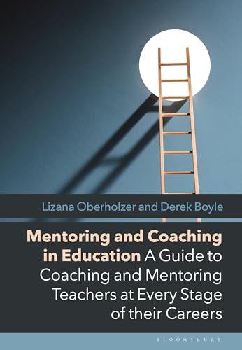 Book cover with a ladder against a bright, circular backdrop.