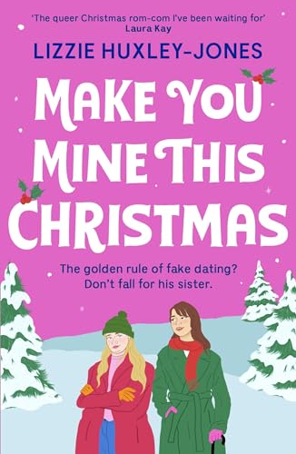 Book cover with two women standing in front of snowy trees.