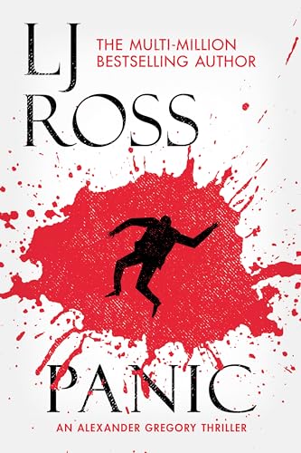 Book cover: Silhouette of a falling figure against a red splatter.